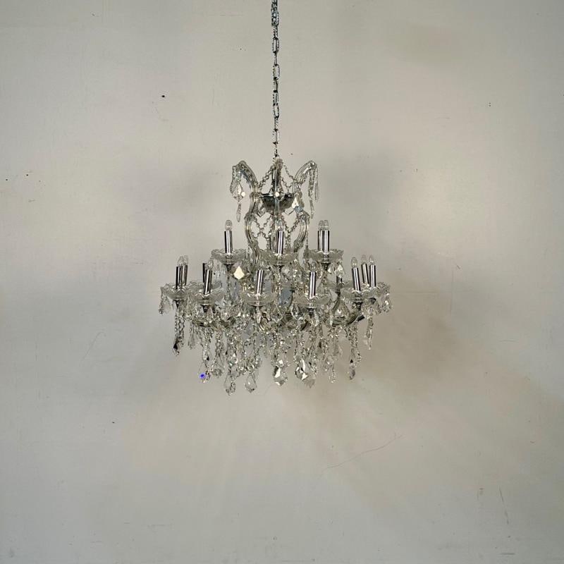 Venetian Style Crystal Chandelier, 19 Light - 5