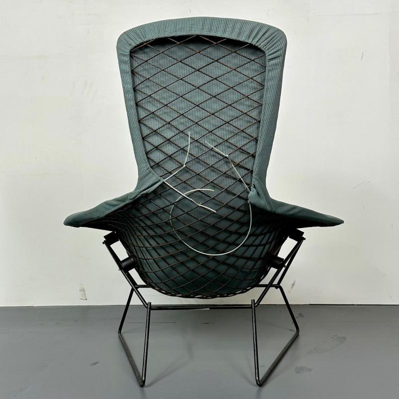 Vintage Harry Bertoia for Knoll Bird Lounge Chair with Ottoman, Labeled, 1960s - 10