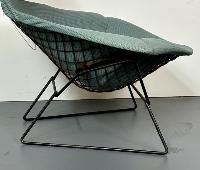 Vintage Harry Bertoia for Knoll Bird Lounge Chair with Ottoman, Labeled, 1960s - 6