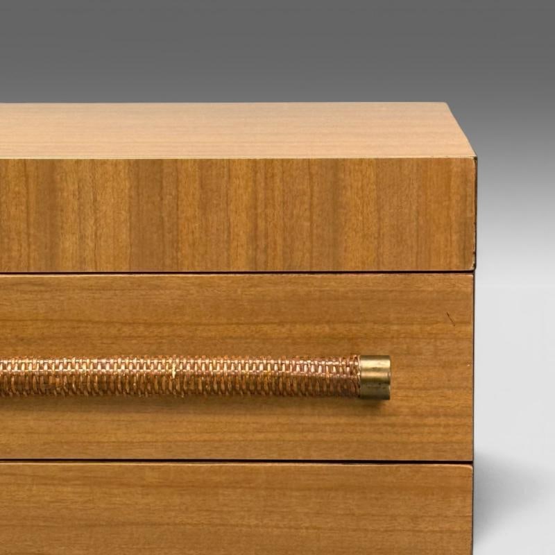 T.H. Robsjohn-Gibbings, Widdicomb, Mid-Century Modern, Desk, Cane, 1960s - 5