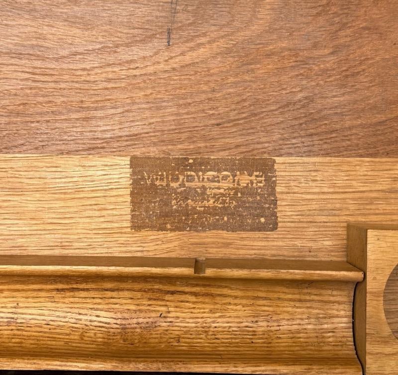 T.H. Robsjohn-Gibbings, Widdicomb, Mid-Century Modern, Desk, Cane, 1960s - 8