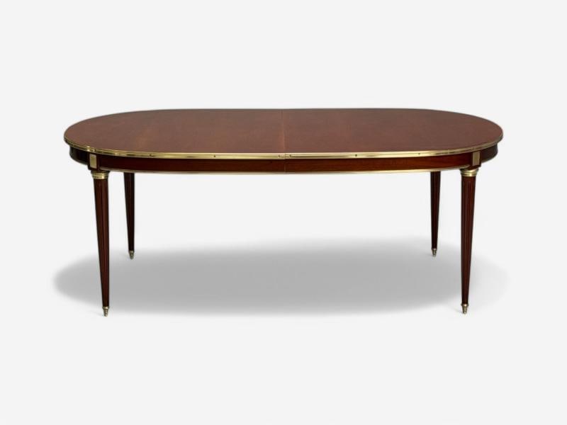 Maison Jansen, Louis XVI Style, Mahogany, Bronze, Dining Table, France, 1920s - 3
