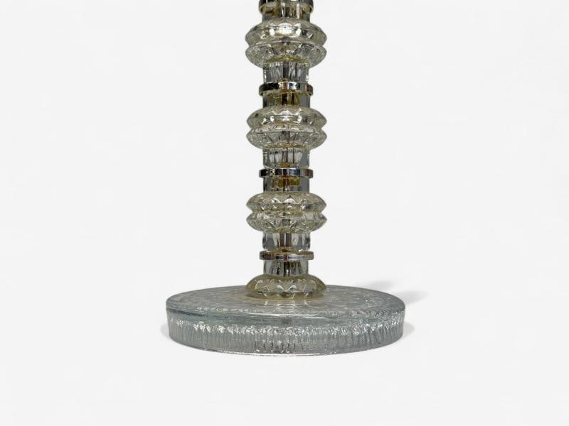 Carl Fagerlund, Swedish Modern, Glass, Nickel, Floor Lamp, Sweden, 1970s - 8