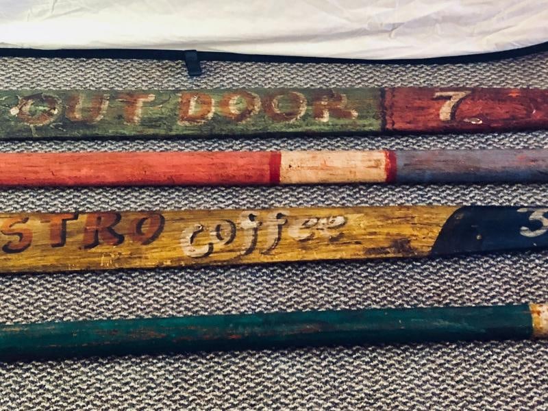 2 Hand Painted Inspirational Rowing Oars or Paddles Priced Individually - 7