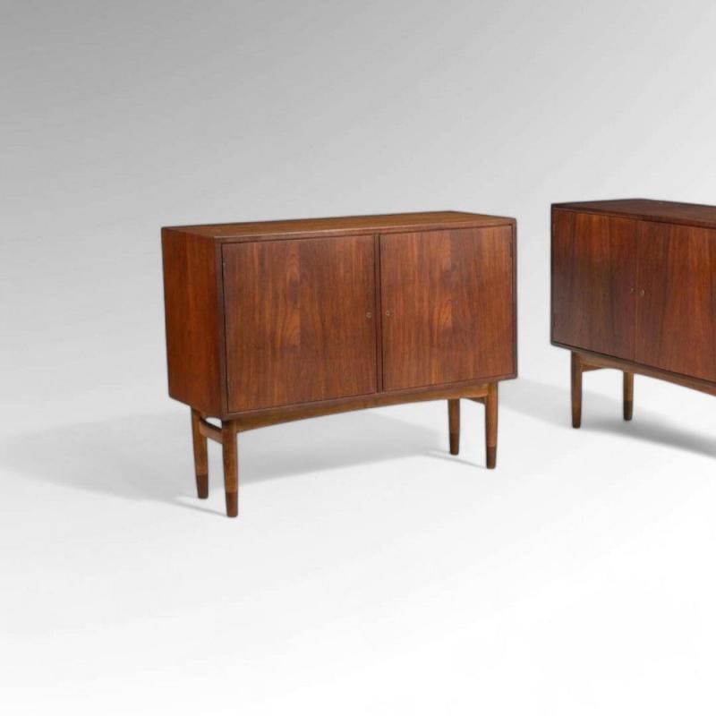 Gjovik Mobelfabriken, Mid-Century Modern, Low Cabinets, Teak, Denmark, 1950s - 3