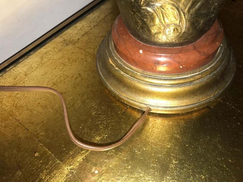 Pair of Art Nouveau Figural Urns Mounted as Lamps - 4