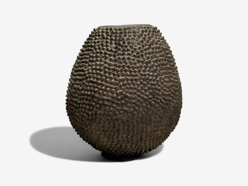 Modernist, Lobi Terracotta Floor Pot, Africa, 20th C. - 2