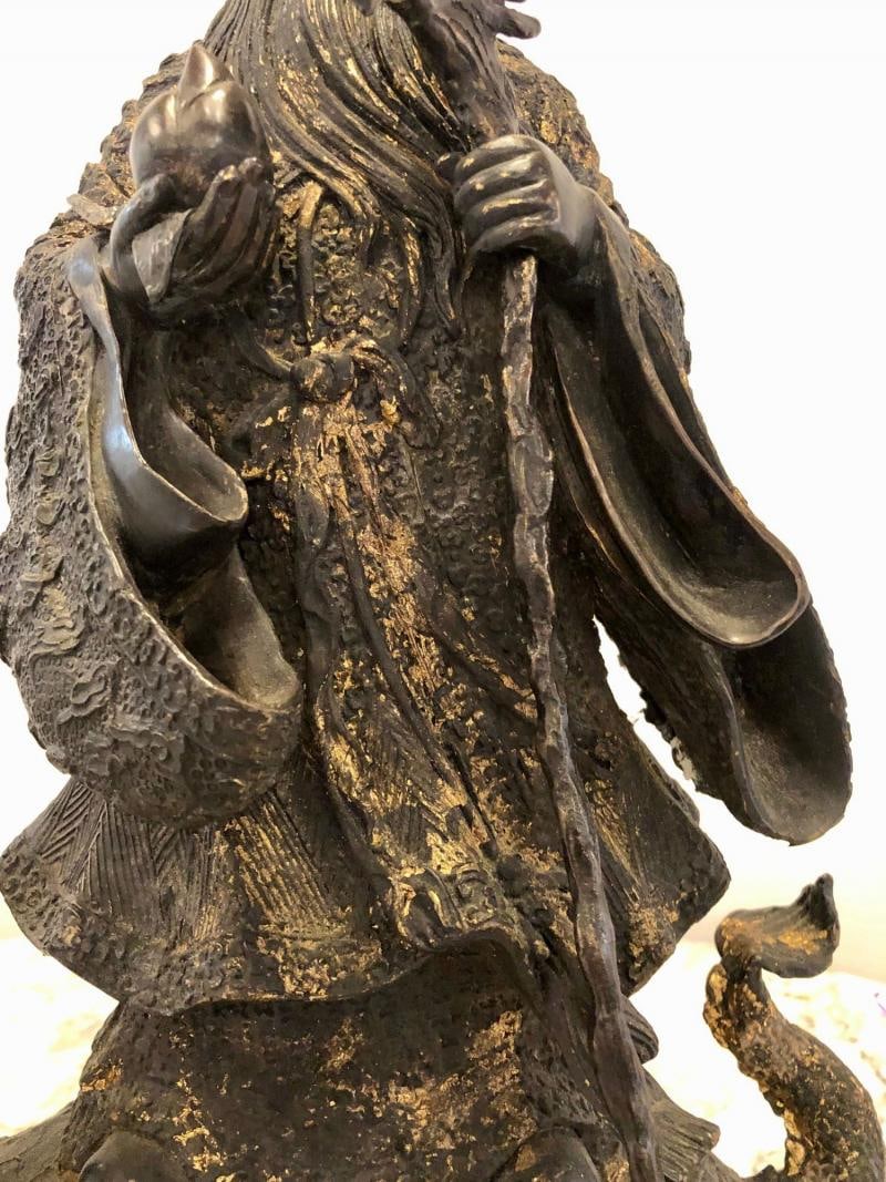 18th-19th Century Figure One of the Three Gods of Good Fortune - 7
