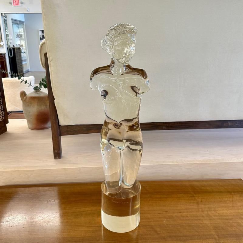Venus De Milo' Figure Murano Glass Sculpture / Statue, Italian Mid-Century Modern - 3