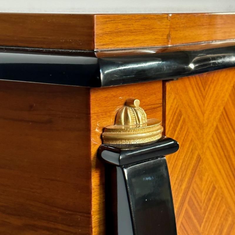 Large French Art Deco Marquetry Sideboard, Buffet, Rosewood, Walnut, Marquetry - 9