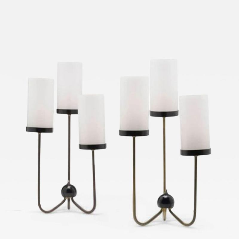 Kurt Versen , Mid-Century Modern, Brass, Table Lamps, USA, 1960s - 2