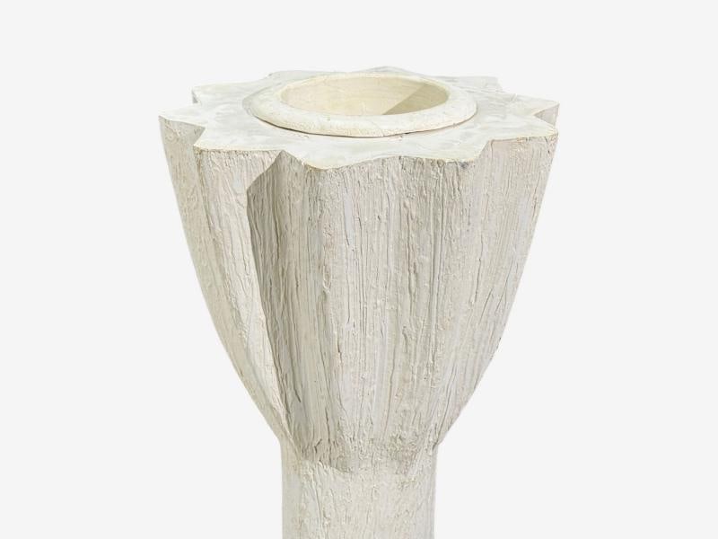 Jean-Michel Frank Style, Monumental Torchiere Lamps, Plaster, 20th c. - 6