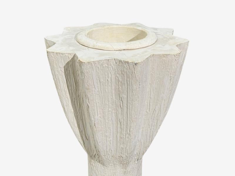 Jean-Michel Frank Style, Monumental Torchiere Lamps, Plaster, 20th c. - 7