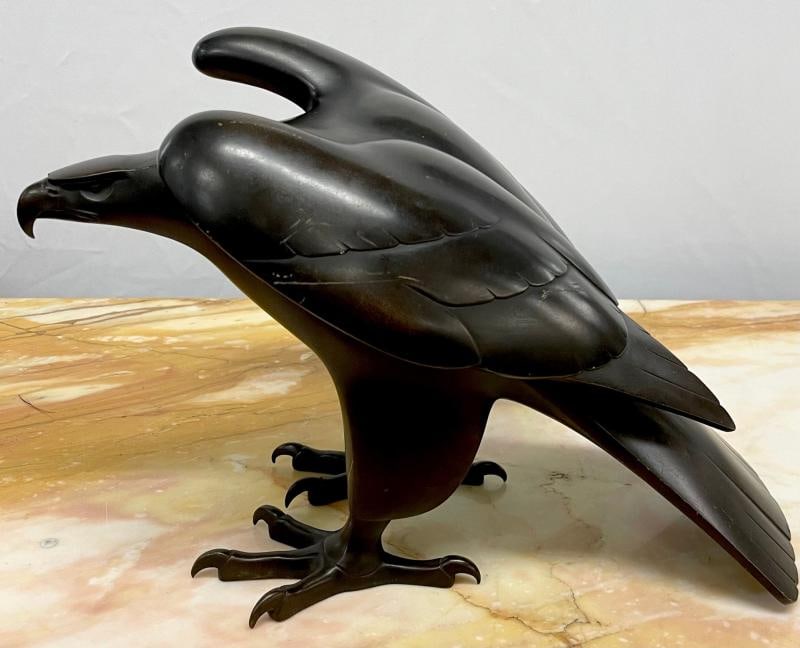 Eagle Sculpture Made by Zai Wang - 6