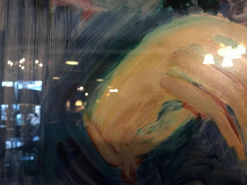 Finely Framed and Matted Lithograph by Barbara Wood Woman with Hat and Flowers - 7