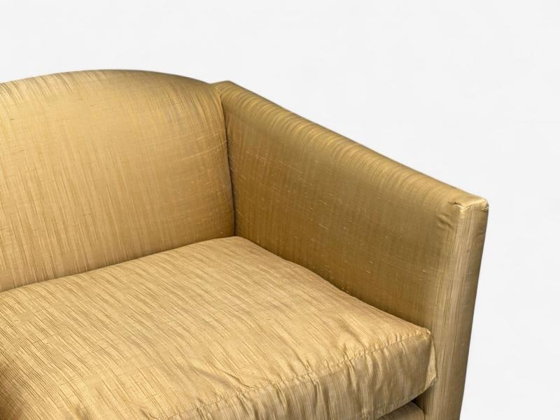 McGuire, Bamboo, Rattan, Fabric, Large Lounge Chairs, USA, 1960s - 6