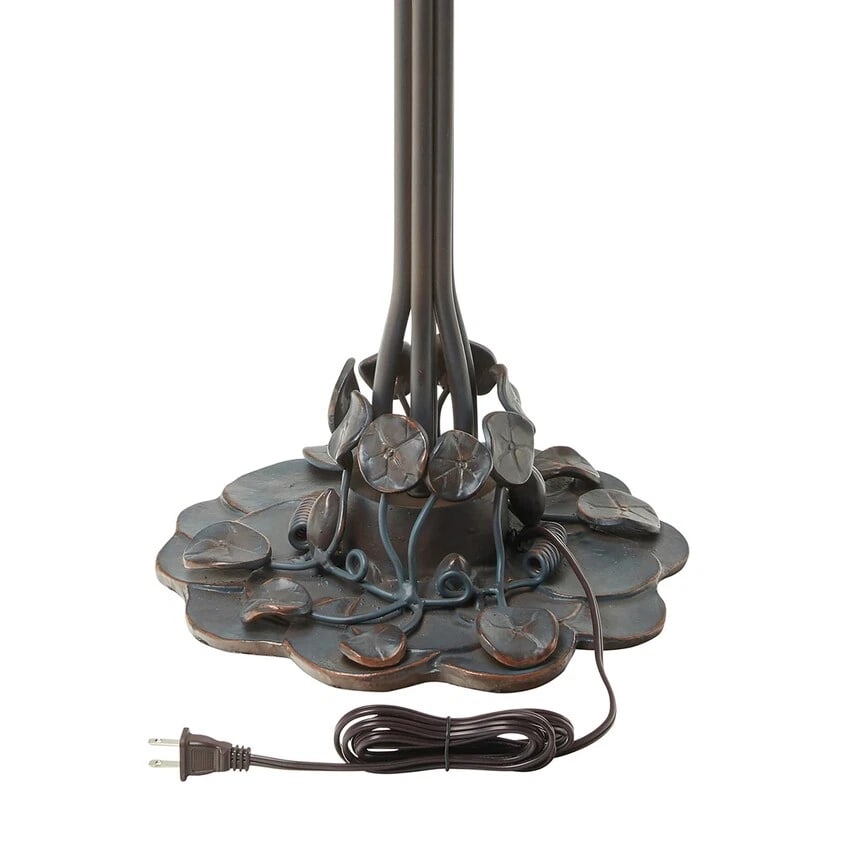 31.75"H Laburnum Stained Glass Table Lamp - 12