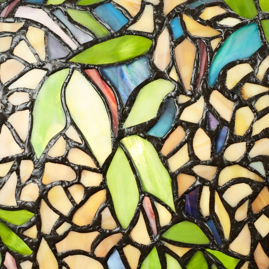 31.75"H Laburnum Stained Glass Table Lamp - 8