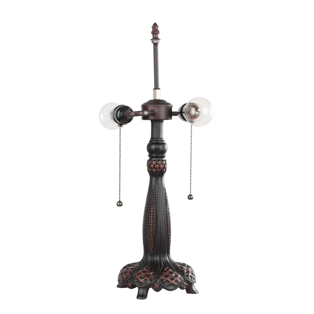 21" Stained Glass Dragonfly Table Lamp - 5
