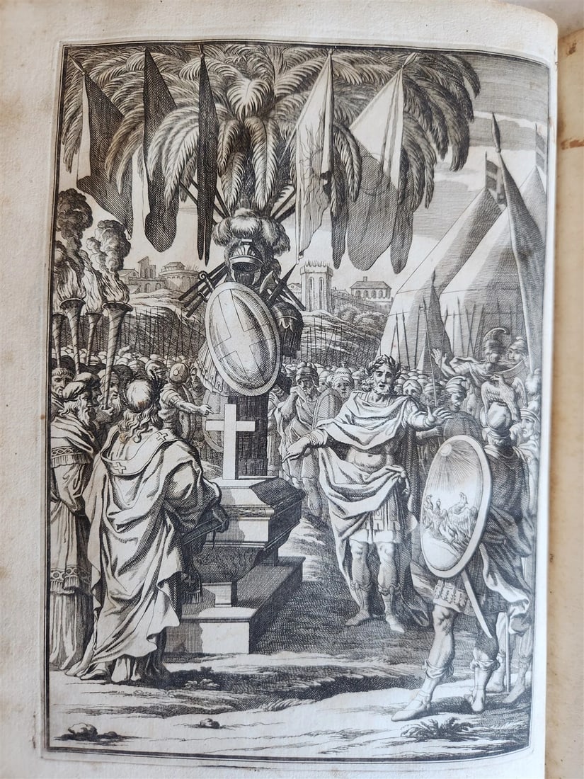 1667 JERUSALEM DELIVERED by TORQUATO TASSO antique ILLUSTRATED - 6