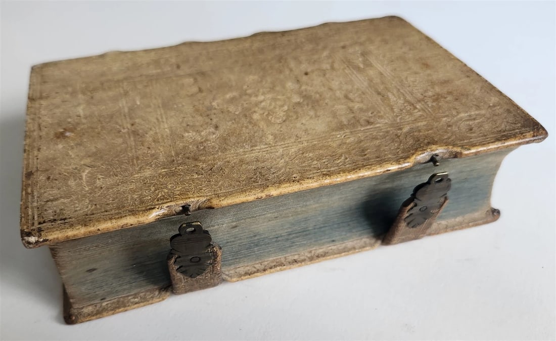 1758 JULIUS CAESAR ILLUSTRATED w/ MAPS DE BELLO GALICO et CIVILI antique PIGSKIN - 3