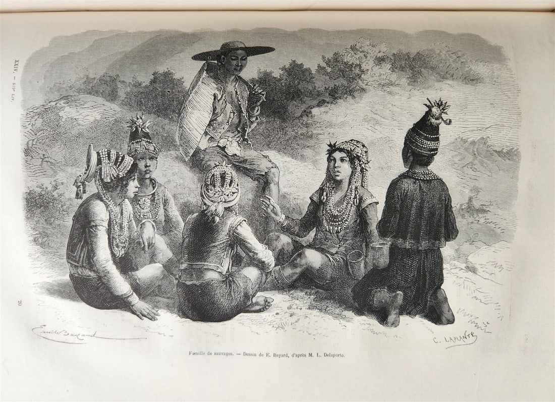 1872 HISTORY VOYAGES ILLUSTRATED antique AFRICA RUSSIA INDIA SUMATRA INDO-CHINA - 4