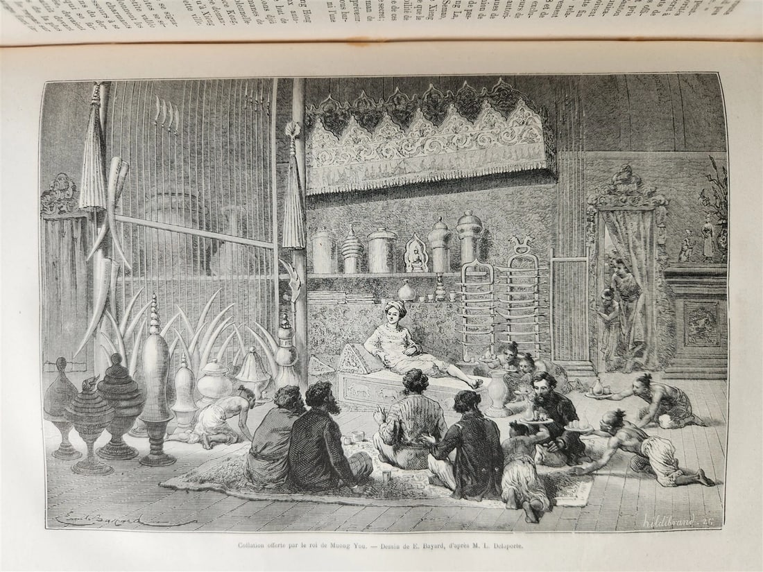 1872 HISTORY VOYAGES ILLUSTRATED antique AFRICA RUSSIA INDIA SUMATRA INDO-CHINA - 5