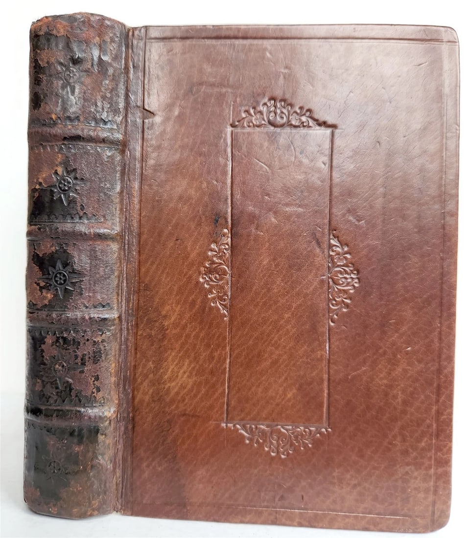 1660 BIBLE in ENGLISH antique OLD & NEW TESTAMENT by Henry Hill & John Field - 3