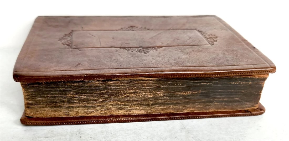 1660 BIBLE in ENGLISH antique OLD & NEW TESTAMENT by Henry Hill & John Field - 4