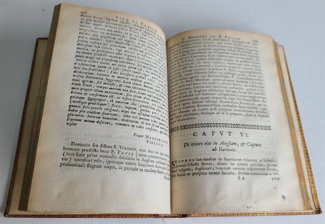 1649 ENGLISH FRANCISCAN WRITINGS antique missionary in Japan India & Morocco - 7