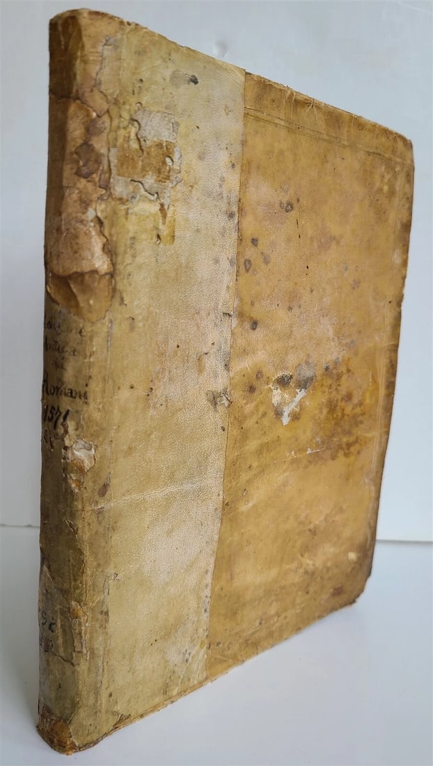 1571 DISCOURSE on ANCIENT RELIGION of ROMANS antique ILLUSTRATED - 2