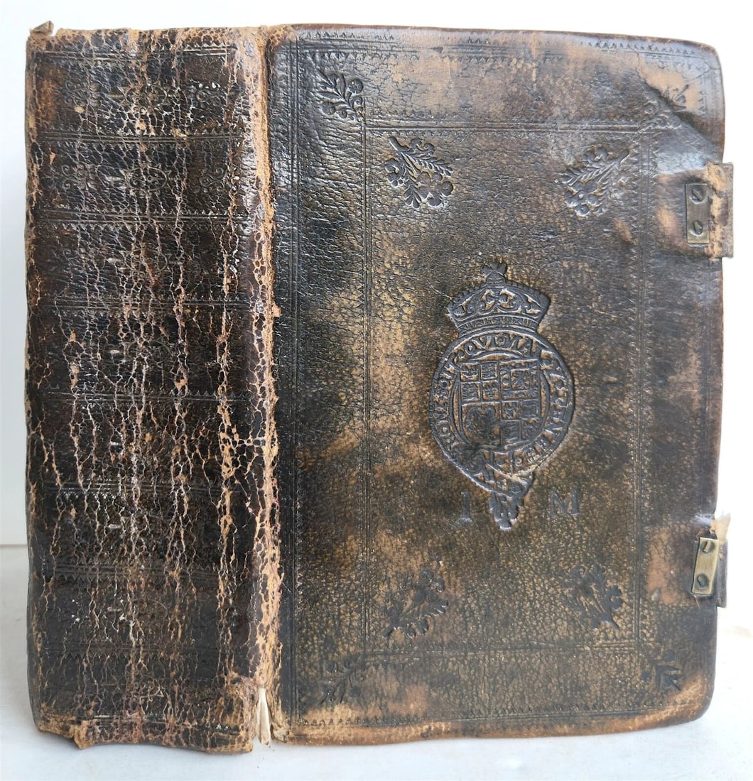 1648 BIBLE in ENGLISH antique Old & New Testament LONDON ILLUSTRATED 114 PLATES - 2