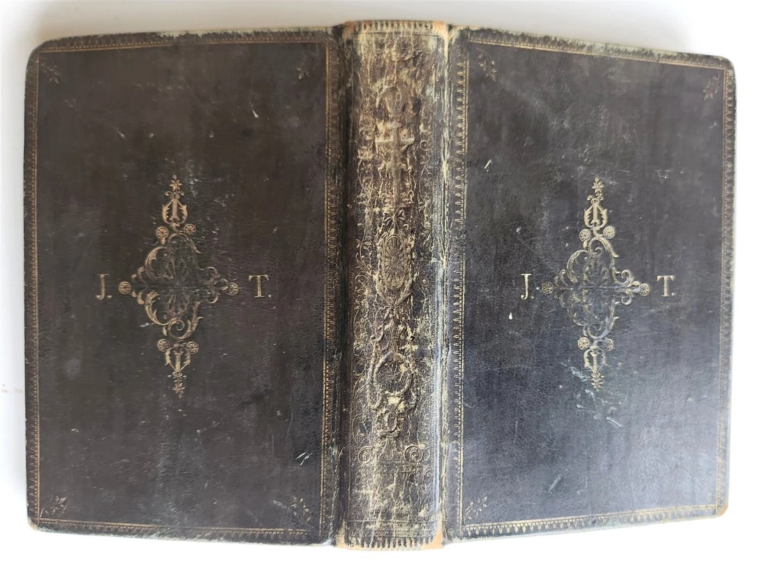1632 BIBLE in ENGLISH antique Old & New Testament LONDON - ROBERT BARKER - 3