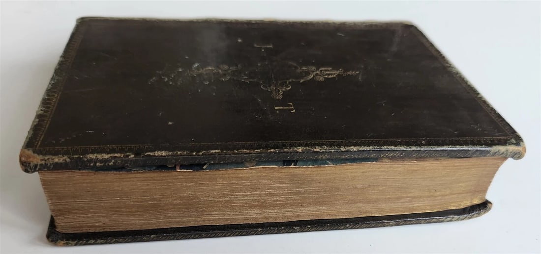 1632 BIBLE in ENGLISH antique Old & New Testament LONDON - ROBERT BARKER - 4