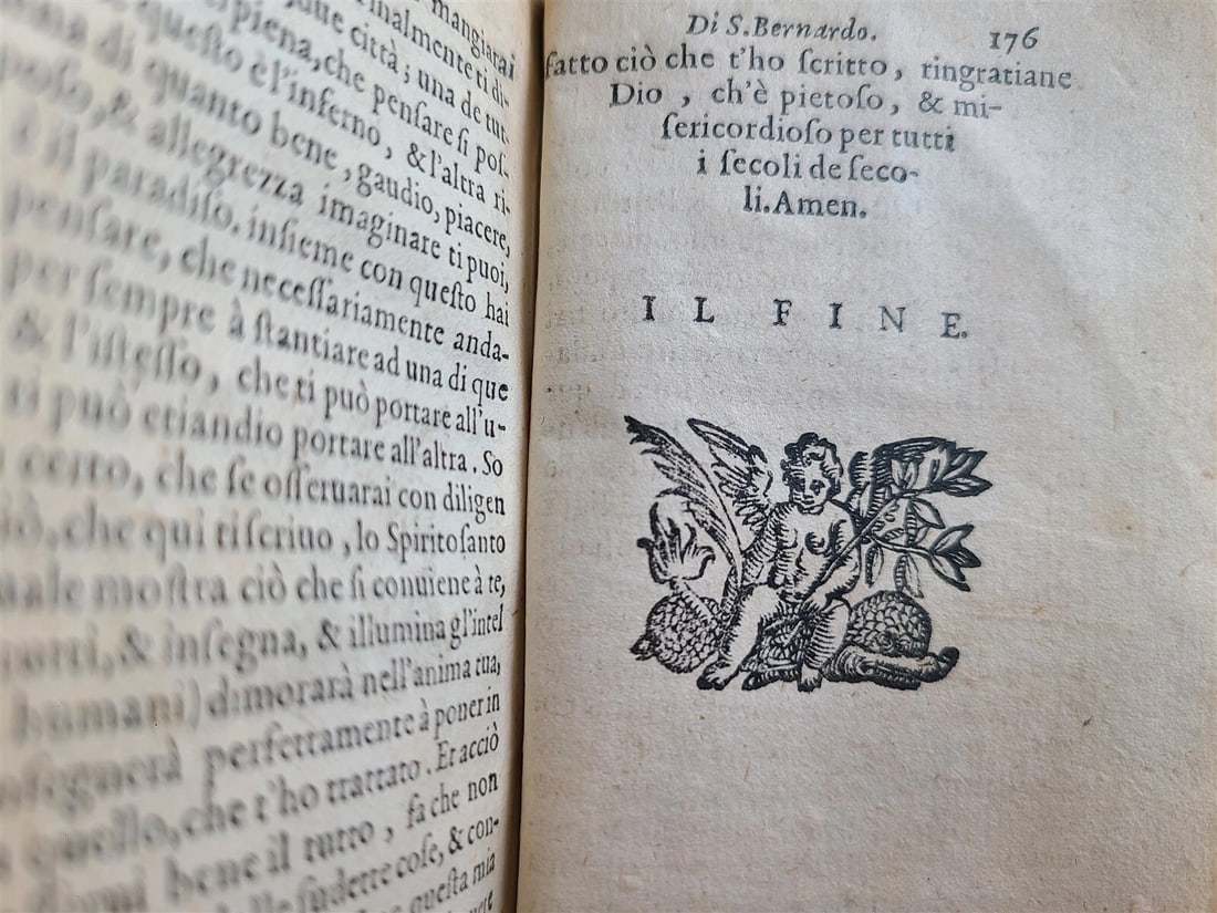 1586 ARTE DE SEVIRE A DIO antique in ITALIAN vellum binding - 5
