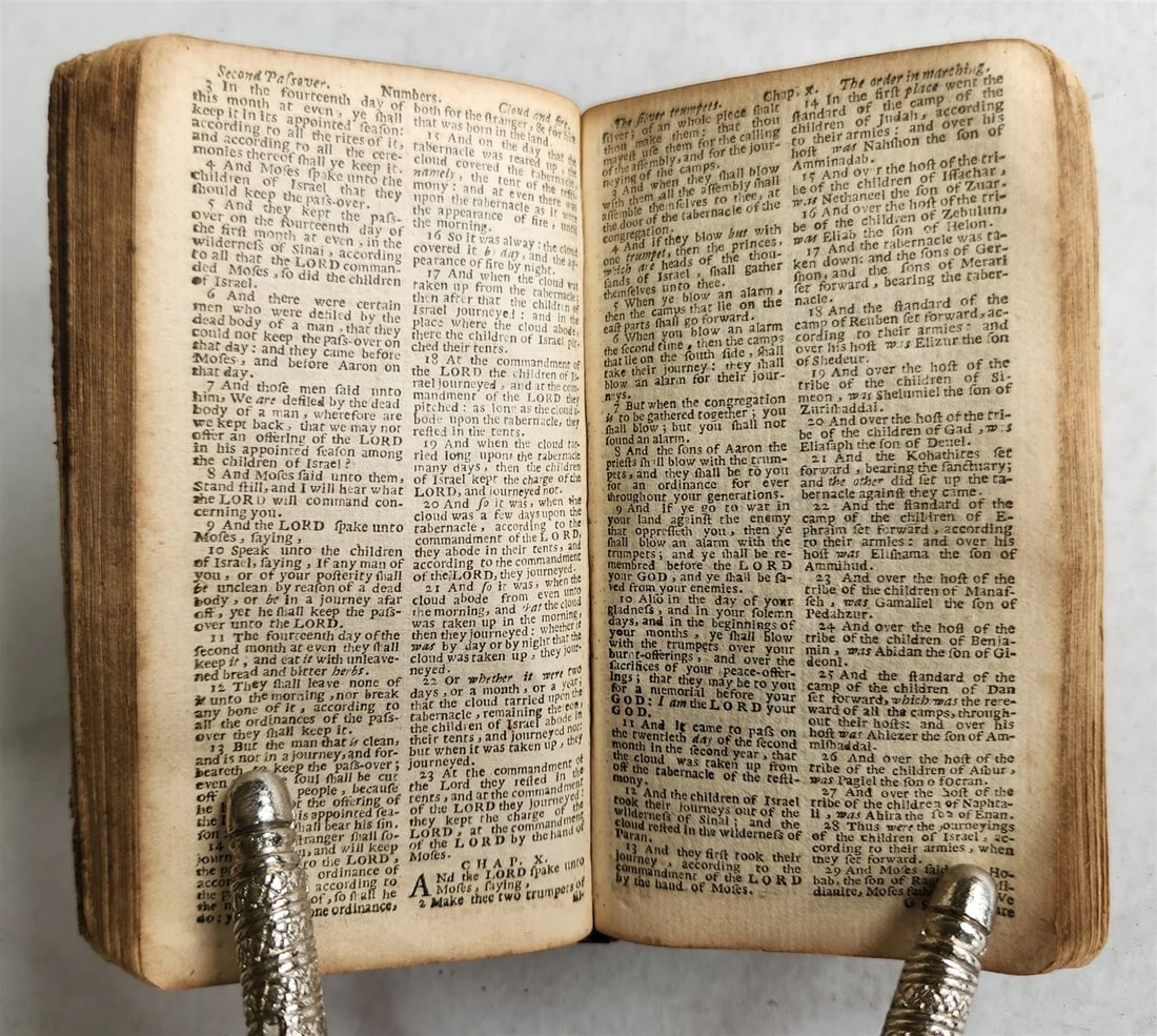 1653 BIBLE in ENGLISH antique OLD TESTAMENT printed by John Field LONDON - 3
