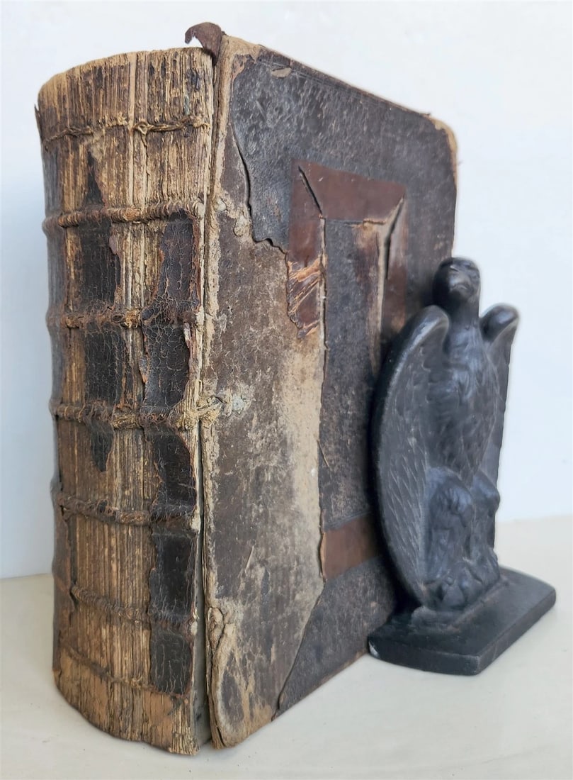 1670 BIBLE in ENGLISH antique OLD & NEW TESTAMENT 17th CENTURY - 3