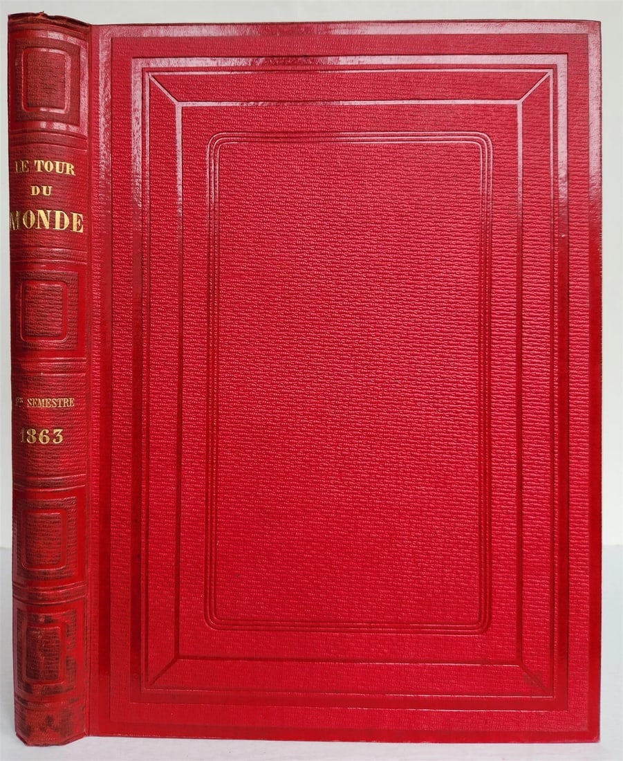 1863 HISTORY VOYAGES ILLUSTRATED antique CENTRAL ASIA SYRIA AFRICA ASSYRIA WIEN - 2
