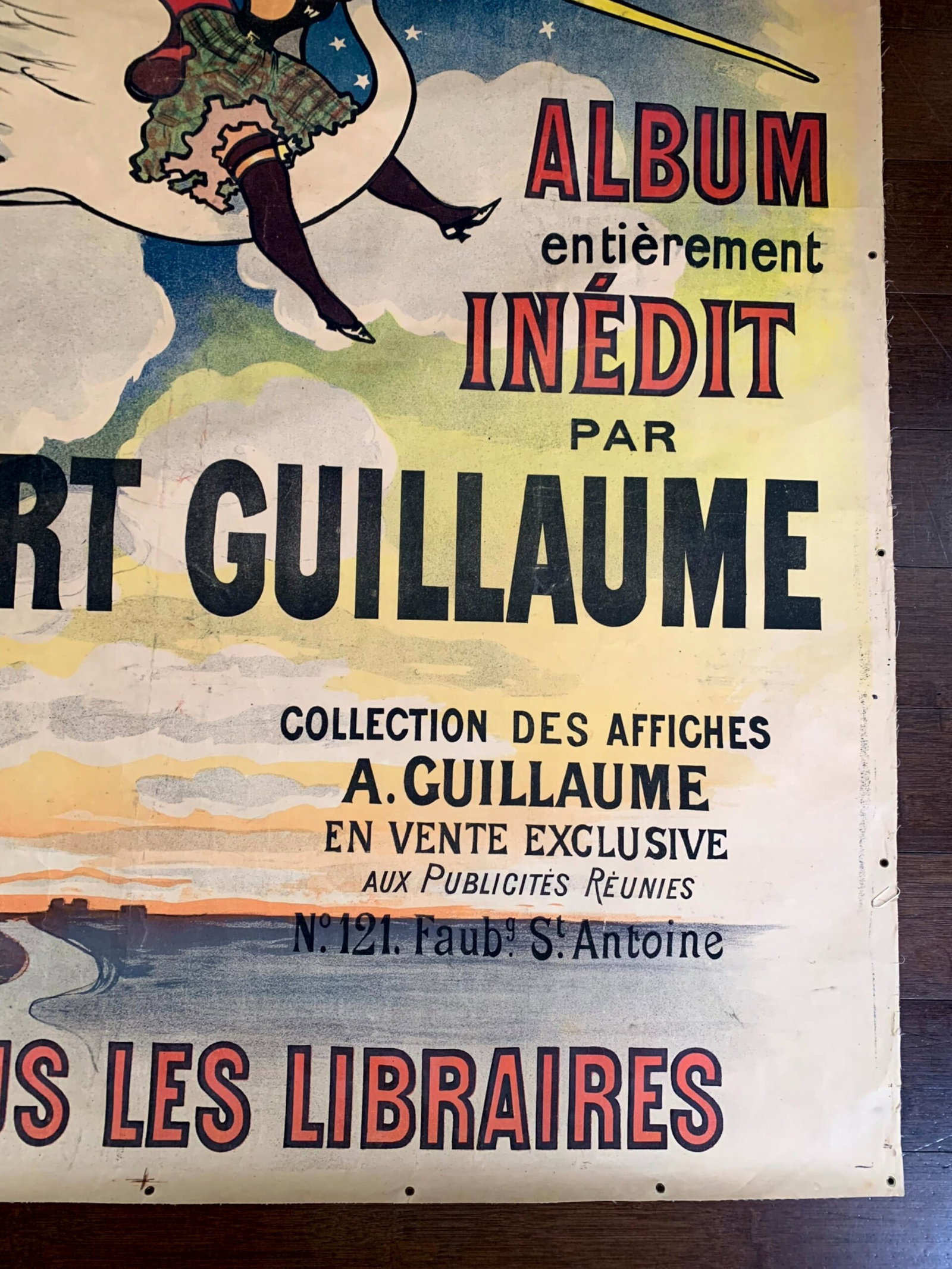 P'tites Femmes - Art by Albert Guillaume (1893) 38x49 French Promotional Poster - 4