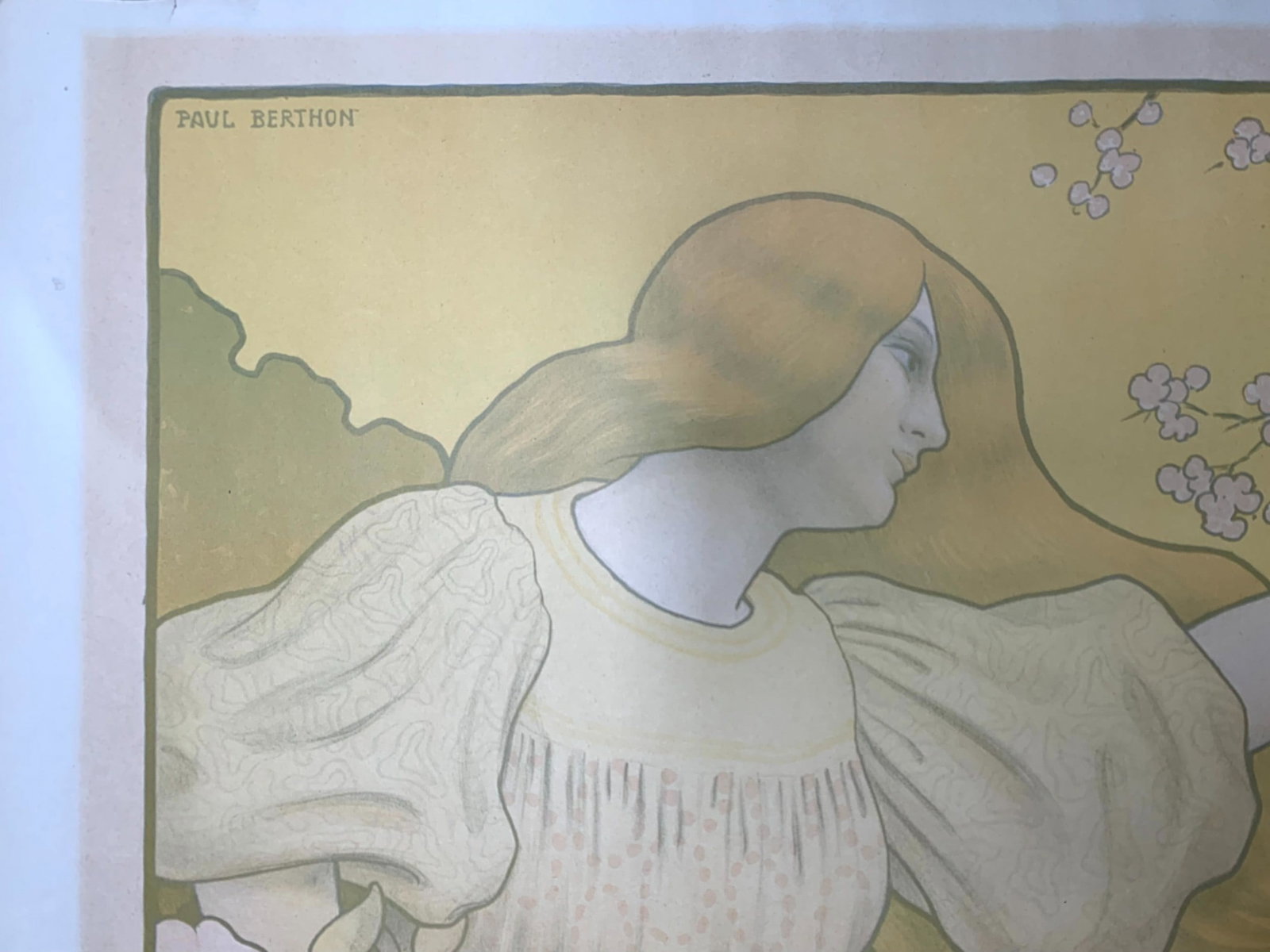 Les Eglantines - Art Paul Berthon (1900) 19.25x25.5 French Advertising Poster - 3