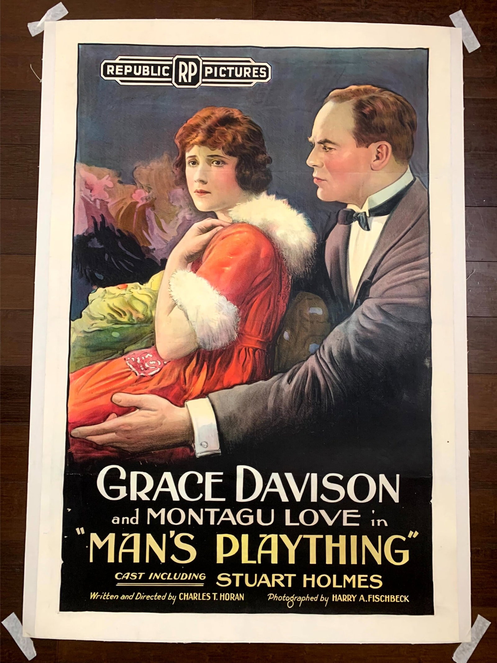 Man's Plaything - Hal Roach (1920) US One Sheet Movie Poster LB (1 of 6)