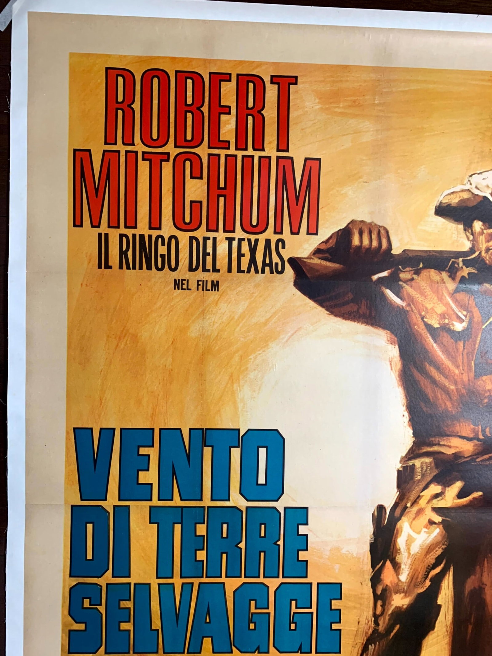 Blood on the Moon - Art by Tarantelli (1966) 55x77 Italian Movie Poster LB - 7