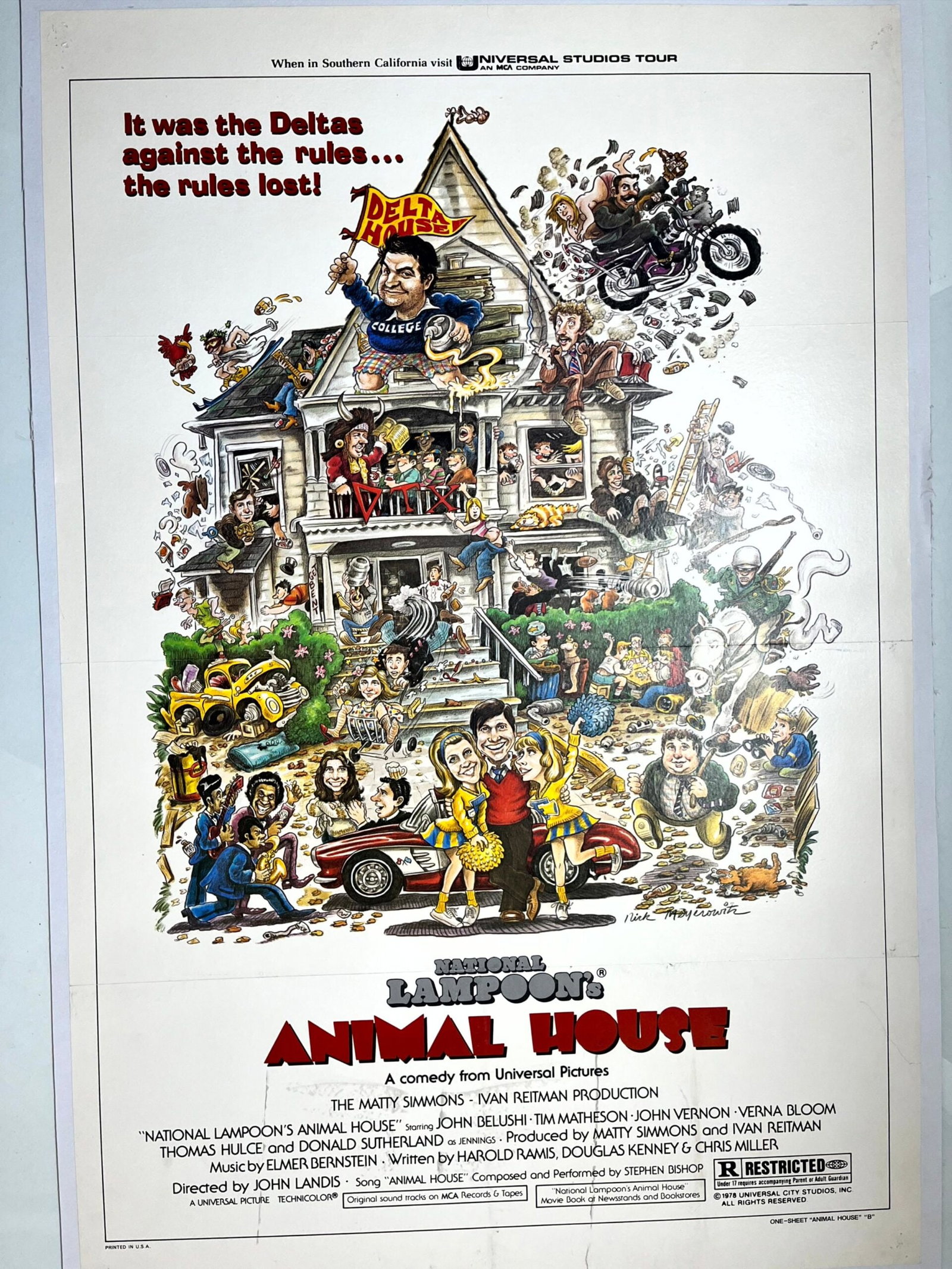 Animal House (1978) US One Sheet Movie Poster LB (1 of 6)