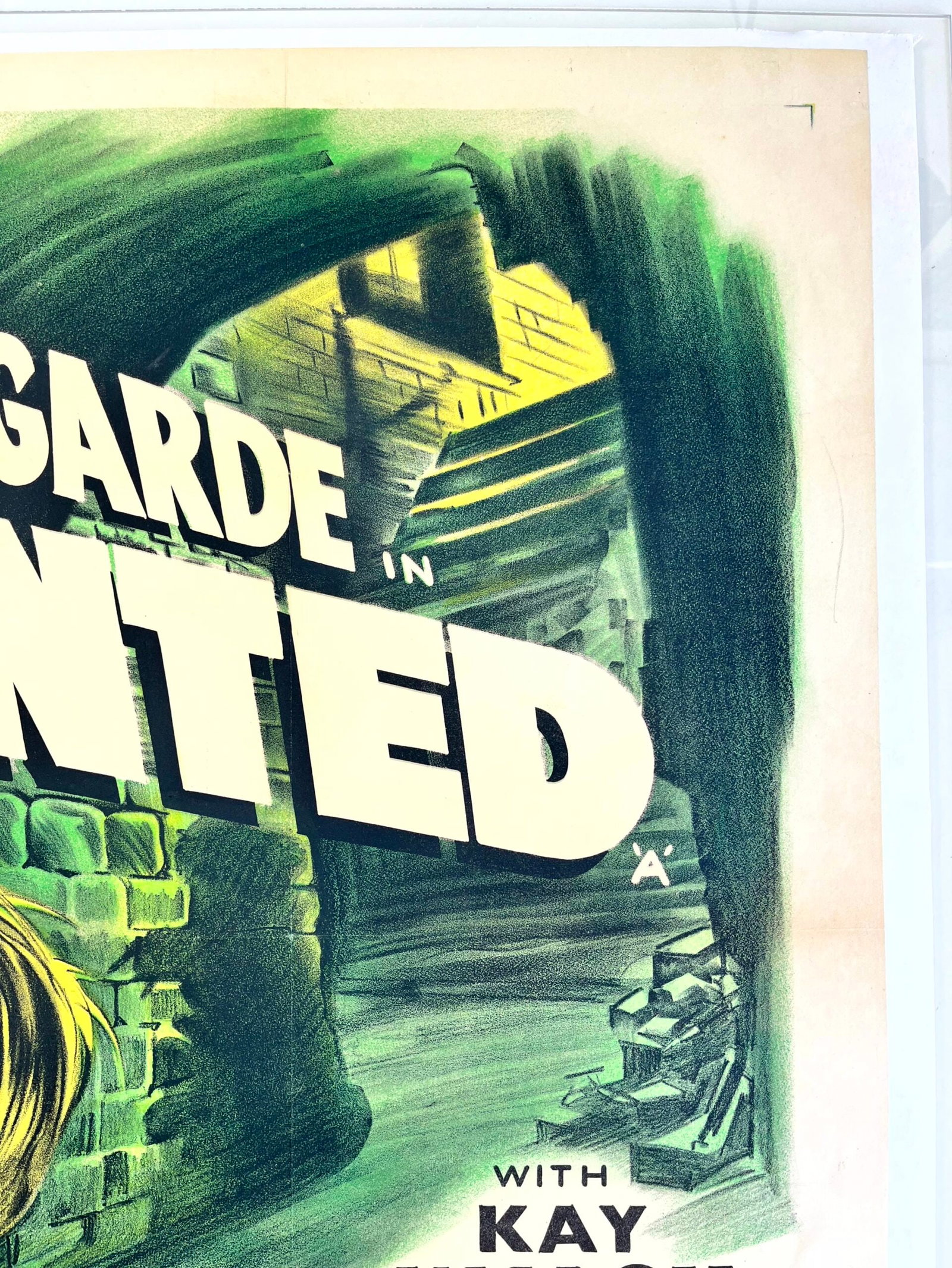 Hunted - The Stranger In Between (1950) UK Noir Quad Movie Poster LB - 5