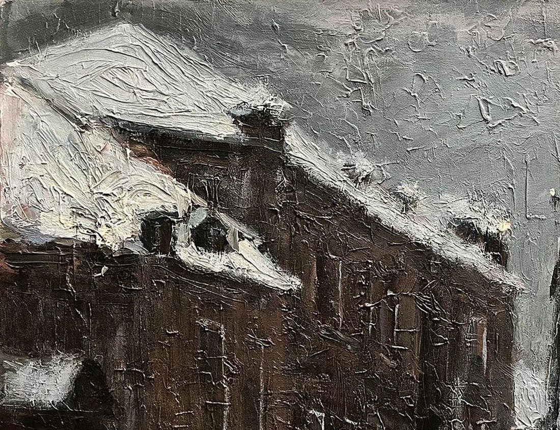 Oil painting Resurrection Ascension Volodymyr Pashchenko - 4