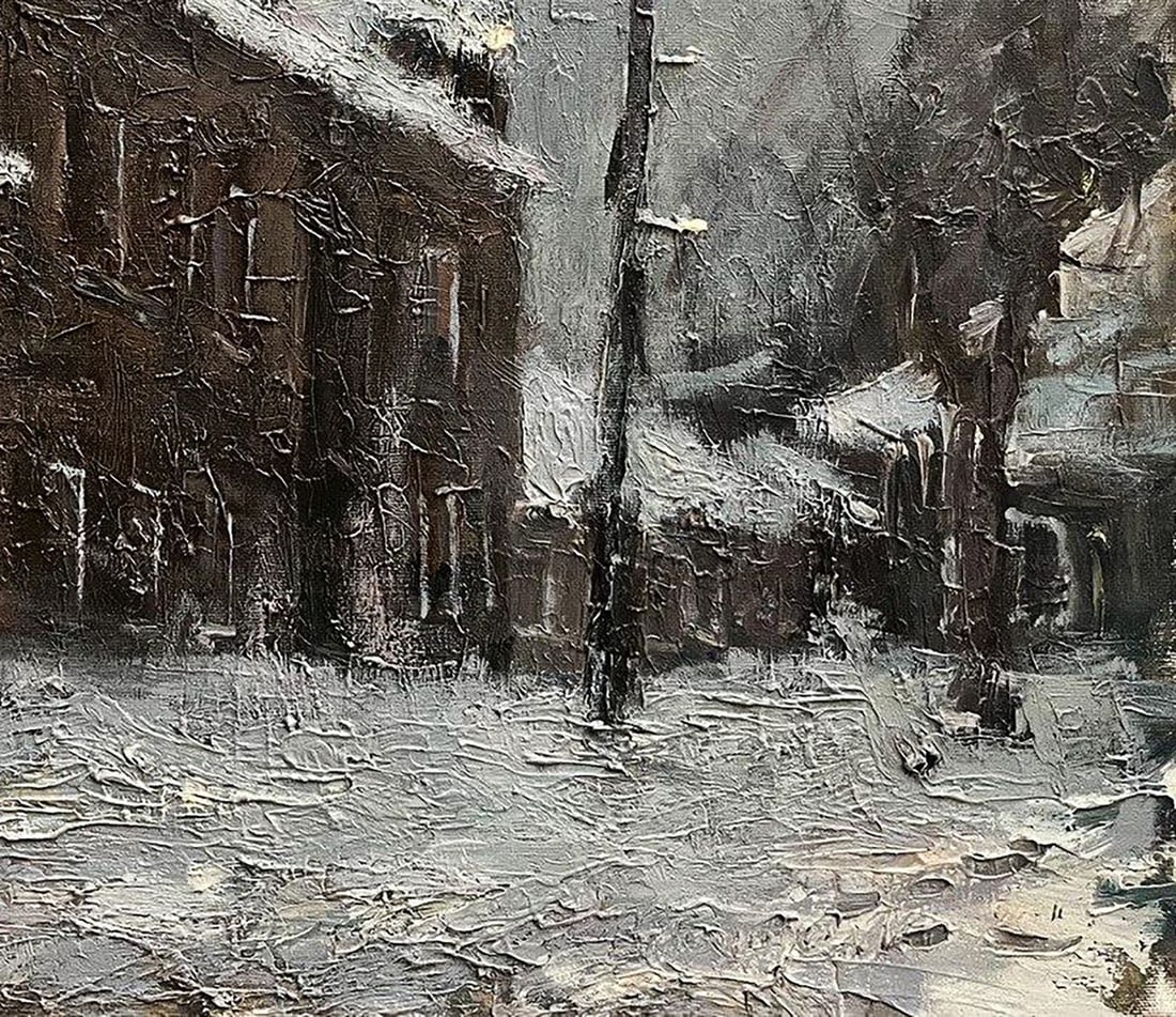 Oil painting Resurrection Ascension Volodymyr Pashchenko - 7