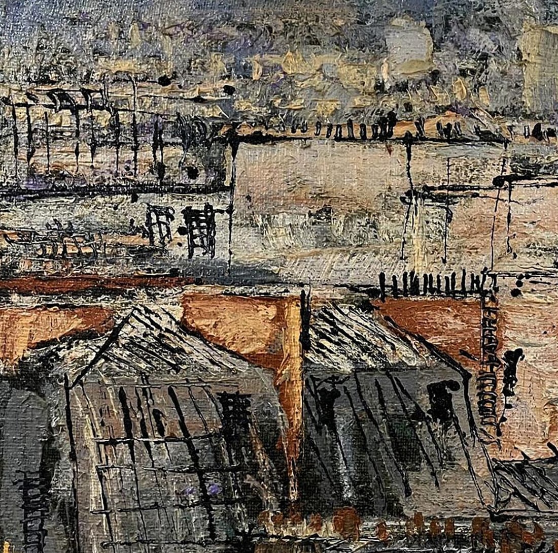 Oil painting Life in the city Serhiy Kovalev - 4
