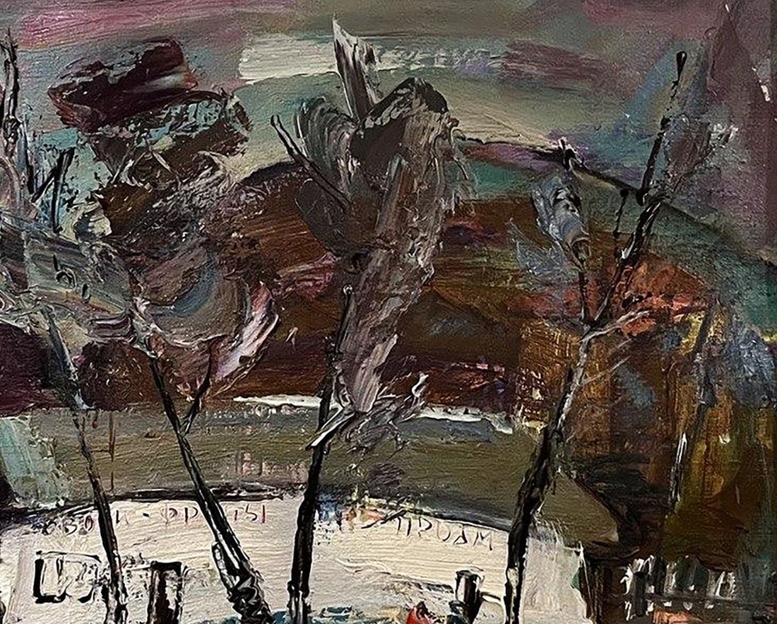 Oil painting Once upon a time in the village Oleksandr Andreev - 6