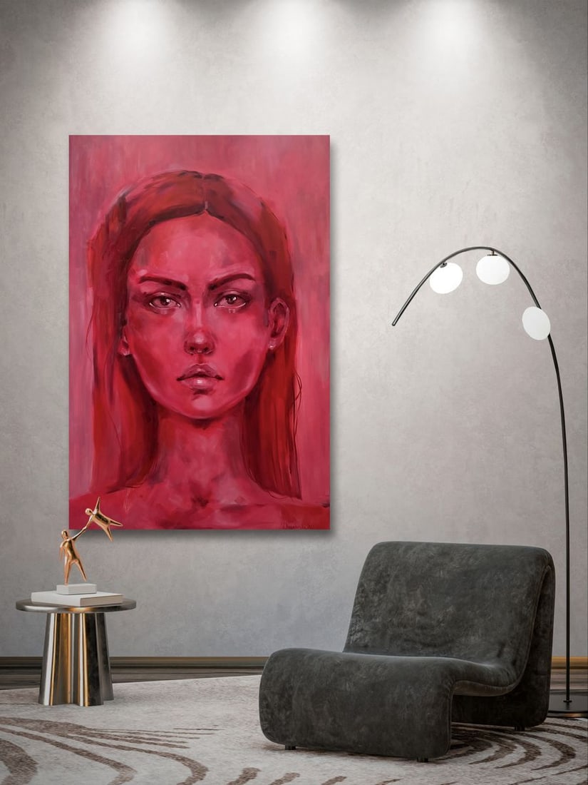 Oil painting Doubt Victoria Kagalovska - 3