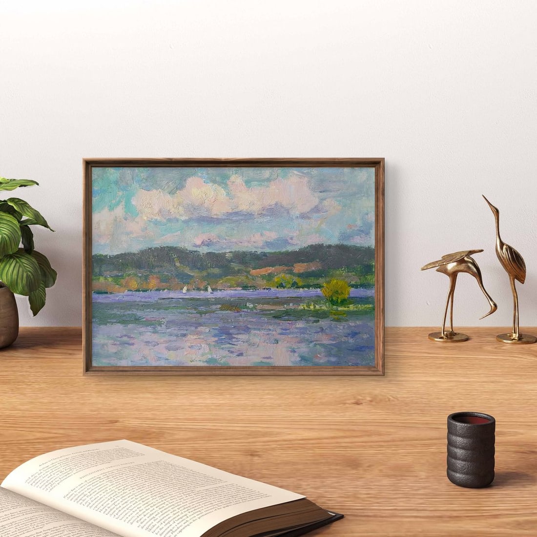 Oil painting Reservoir Yury Konovalov - 4